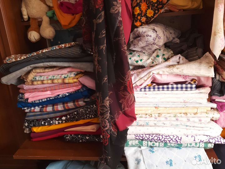 Шторы ткань СССР плюш. Бархат. Бязь. сатинлен