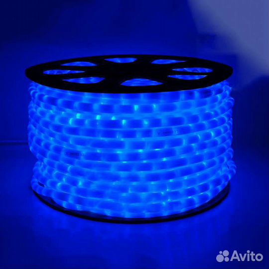 Светодиодный дюралайт-фиксинг круглый