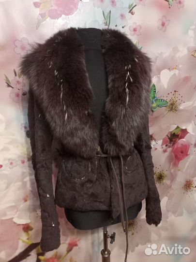 Полушубок мех кролик