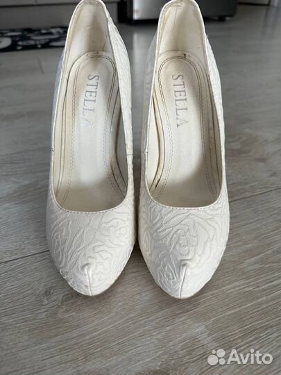 Туфли свадебные 35