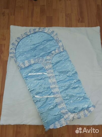 Конверт на выписку для мальчика бу