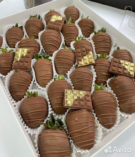 Клубника в шоколаде / съедобный букет из клубники