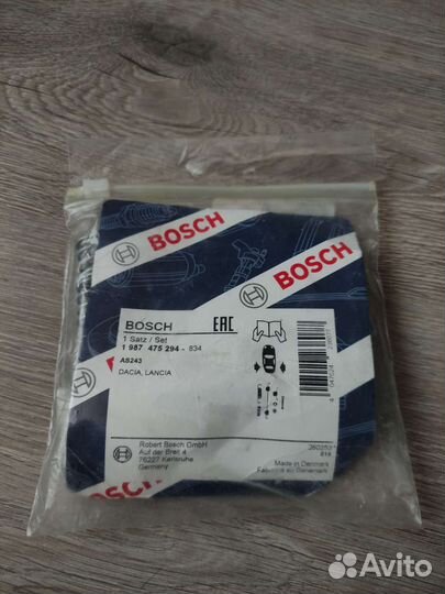 Комплект монтажный тормозных колодок