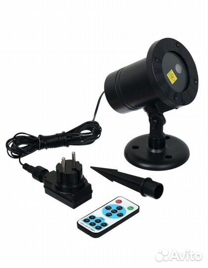 Vegas 24V Лазерный проектор, 6 типа, с пультом