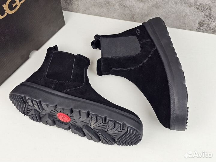 Ботинки челси мужские / Ugg Burleigh Chelsea Black