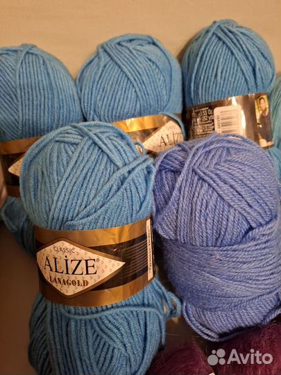 Пряжа нитки для вязания цена за все
