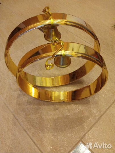 Кольца свадебные на машину