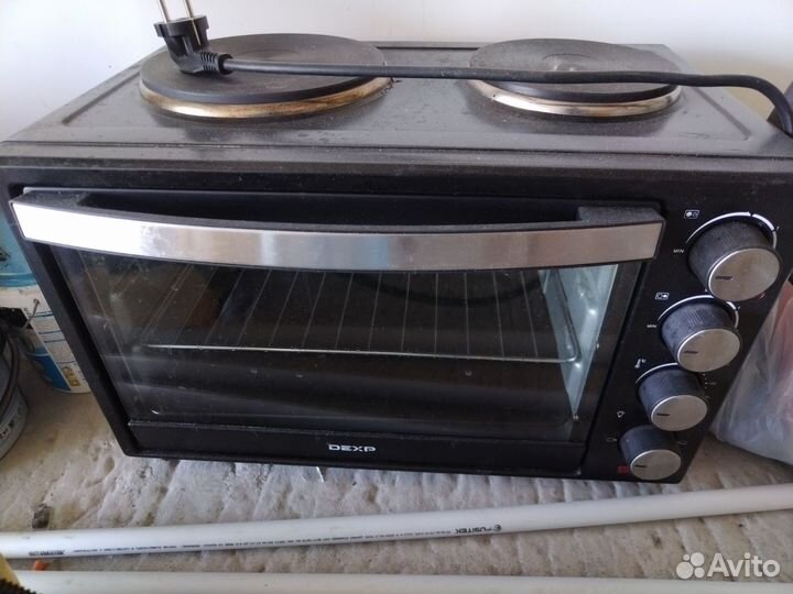 Плита электрическая настольная с духовкой Dexp