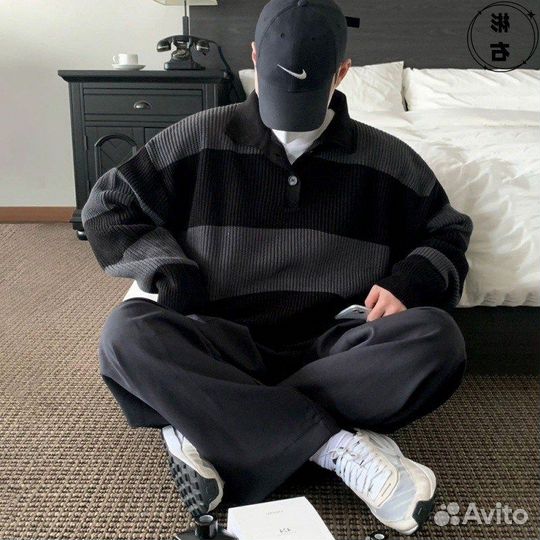 Свитер мужской на пуговицах