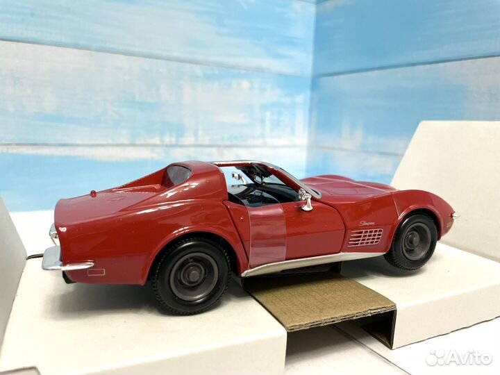 Модель автомобиля Chevrolet Corvette 1970 1:24