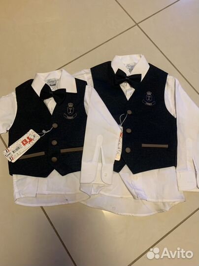 Брюки, рубашки школьные и для сада