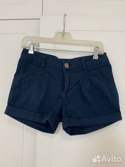 Шорты синие женские, 42 (S)