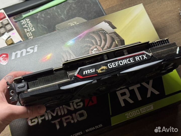 Видеокарта RTX 2080 Super Gaming X Trio