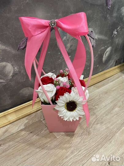 Цветы из мыльных мыла