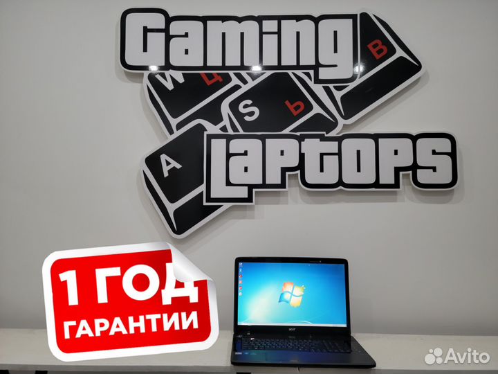 Огромный ноутбук Acer 18.4 Full HD