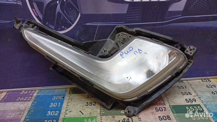 Противотуманная фара правая на kia rio 3