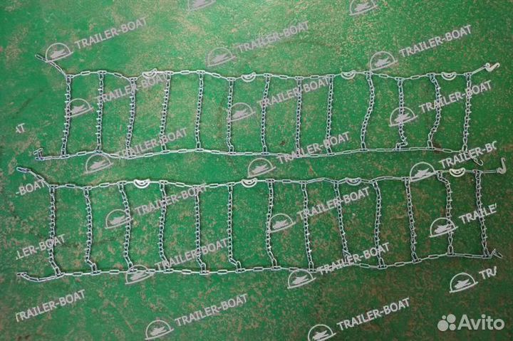 Цепи противоскольжения шипованные (14.5-13, 175/70R13, 165/70R14, 165R14, 165/80R14, 185/60R14)