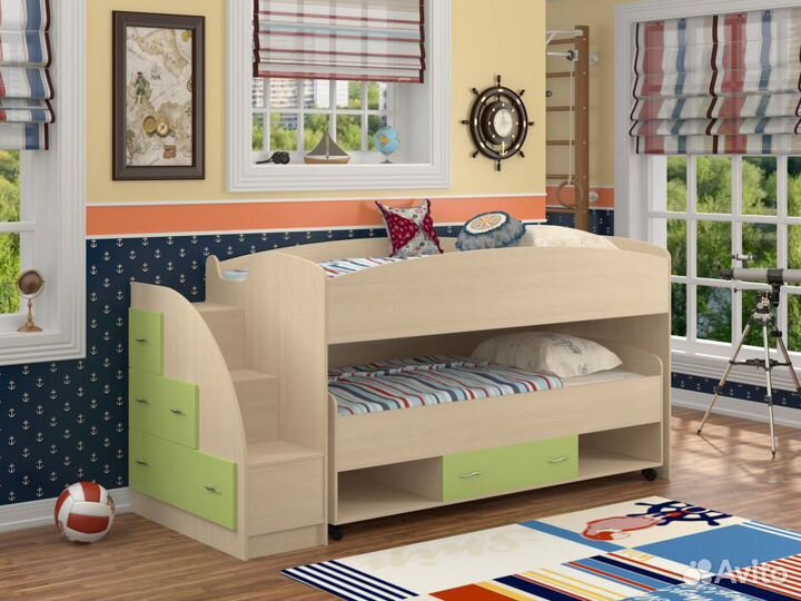 Кровать двухъярусная 