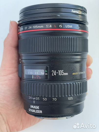 Объектив canon EF 24-105mm 1:4