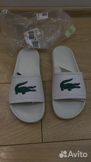 Мужские сланцы Lacoste Croco