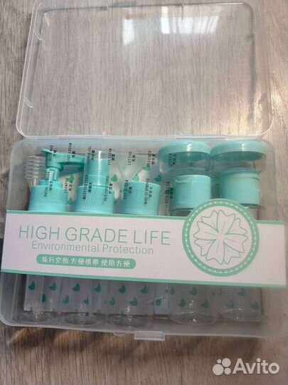 Новый Дорожный набор флаконов косметический