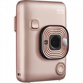 Fujifilm Instax Mini LiPlay, розовое золото 166318