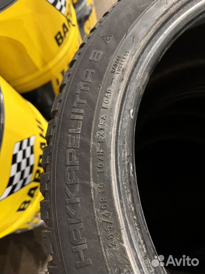Nokian Tyres Hakkapeliitta 8 245/40 R19 и 285/40 R19