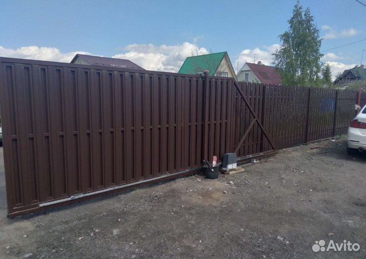 Откатные ворота