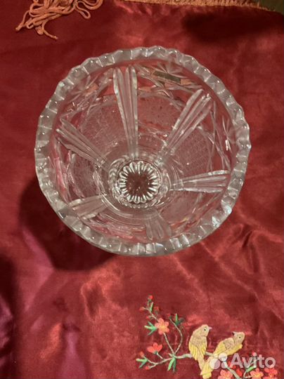 Хрустальная ваза Югославия