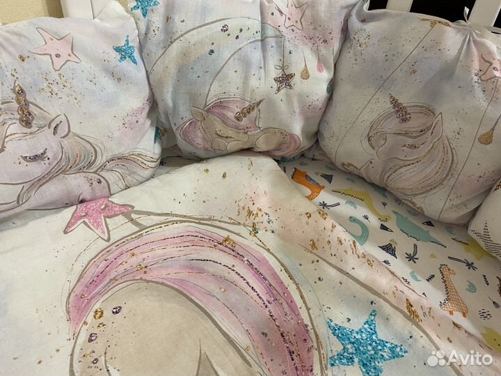 Бортики в кроватку