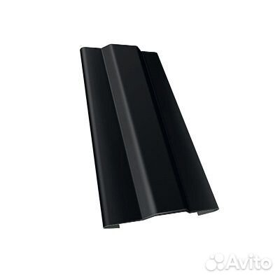 Защелка для крепления трубы Grand Line 90/100 мм RAL 9005 - черный темный