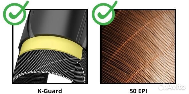 Велопокрышка Schwalbe road cruiser, wired, K-Guard