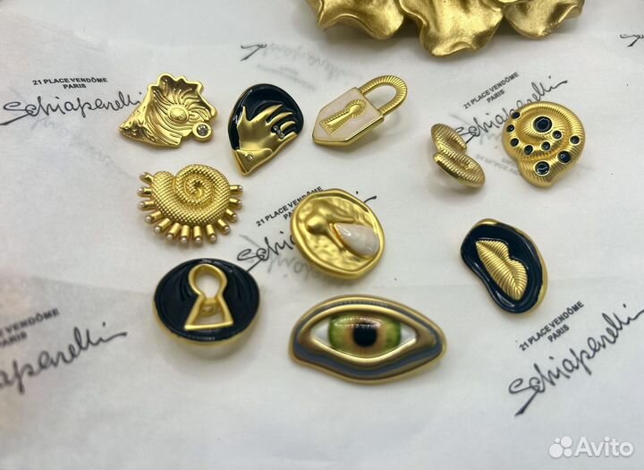 Schiaparelli пуговицы Buttons LUX