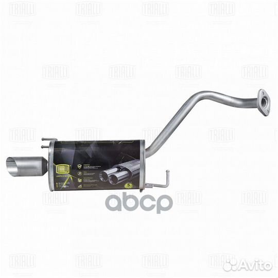 Глушитель для а/м Hyundai Santa Fe (06) 2.2d осн