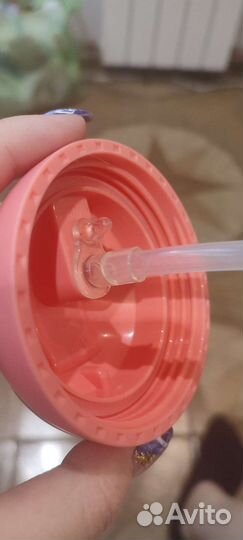 Поильник с трубочкой