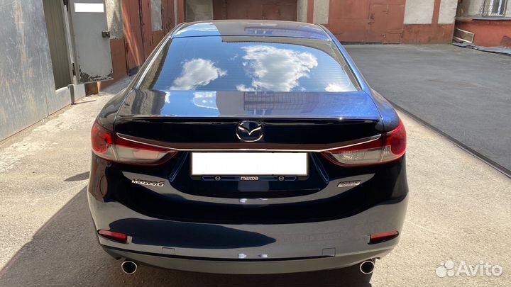 Спойлер багажника Mazda 6 GJ 2012-2023