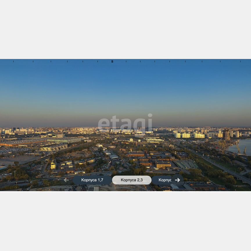 1-к. квартира, 38,4 м², 48/68 эт.