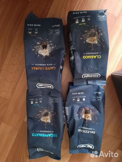 Кофе зерновой Delonghi Essential Pack SC317