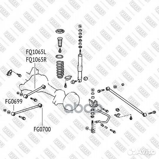 Сайлентблок заднего рычага