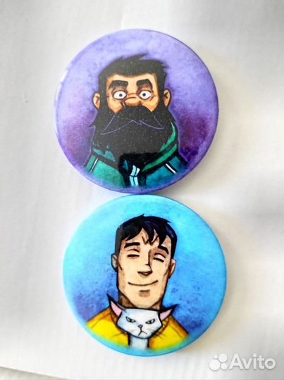 Космоолухи значки