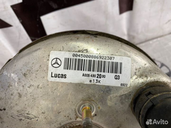 Вакуумный усилитель Mercedes A-Class W168 M166 960