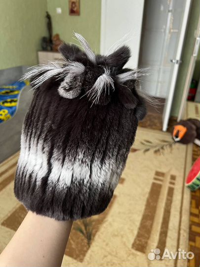 Шапка зимняя меховая женская