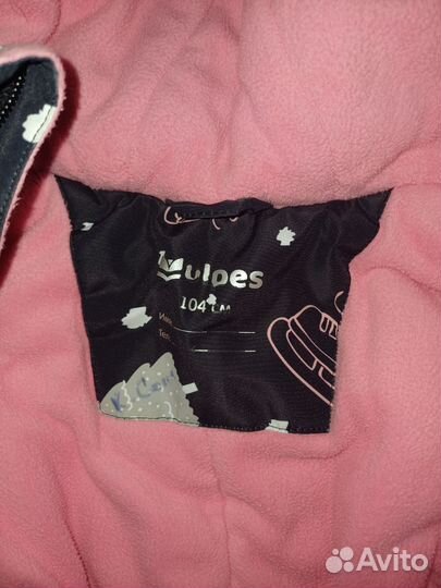 Зимний комбинезон для девочки 104