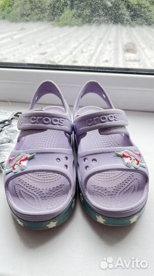 Crocs c12 для девочки на брони