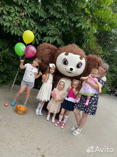 Белый мишка/ростовая кукла/экспресс поздравление