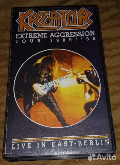 Видеокассета Kreator Extreme Aggression