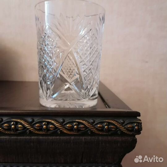 Хрустальные стаканы СССР 6штук(набор)