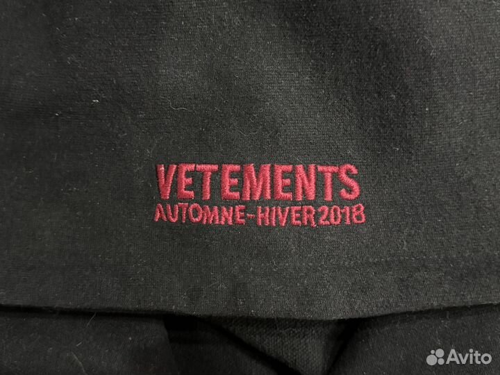 Худи vetements rammstein