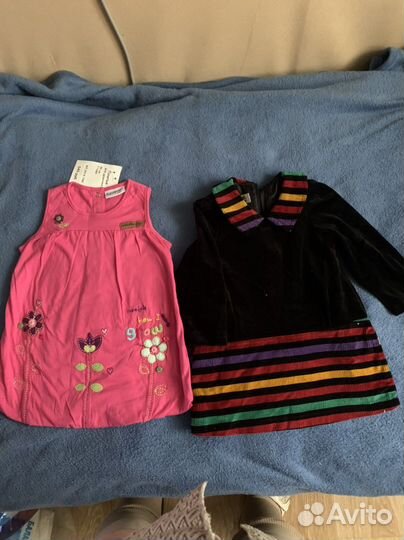 Платье, шапочки