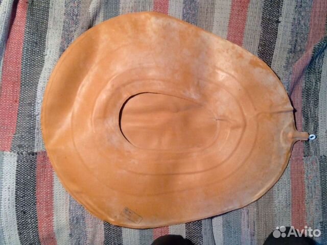 Резиновое судно новое для ухода за больными